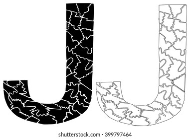 Collection of letter j