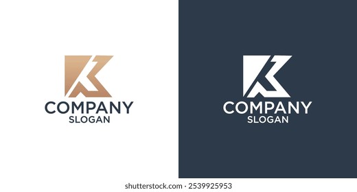 colección de la letra K Vector de diseño de logotipo de monograma abstracto