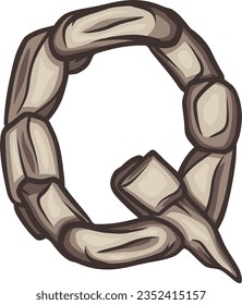 una colección de cartas con el tema de las rocas naturales