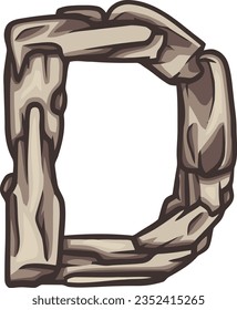 una colección de cartas con el tema de las rocas naturales