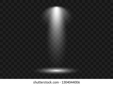 Collection of lighting scenes, transparent effects. Bright lighting with beautiful lights