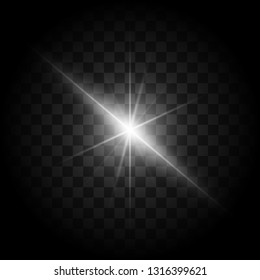 Collection of lighting scenes, transparent effects. Bright lighting with beautiful lights