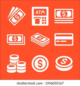 collection of line style icons set symbol sign