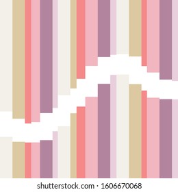 A collection of lines arranged neatly to form a wallpaper. The stripes are pink, purple, red, green, and white.