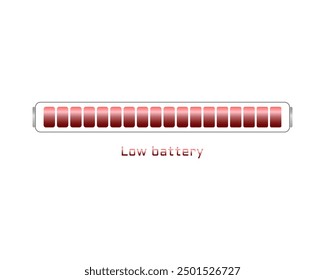 Collection Loading bar status icon. Vector illustration. Set of vector loaded icons. Download progress. Donload or Upload.