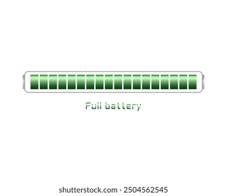 Collection Loading bar status icon. Vector illustration. Set of vector loaded icons. Download progress. Donload or Upload.