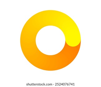 Icono de Estado de la barra de carga de colección. Ilustración vectorial. Conjunto de iconos de arco iris cargados de Vector. progreso de la Descarga. Descargar o Cargar.