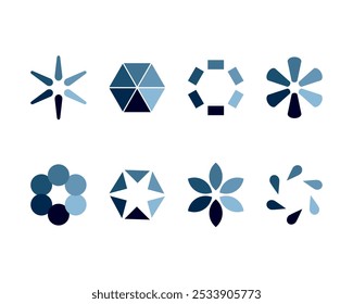 Coleta Ícone de status da barra de Carregamento. Ilustração vetorial. Conjunto de ícones carregados por vetor. Progresso do download. Fazer download ou upload.