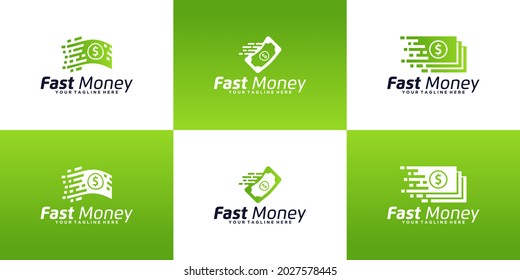 A Collection Of Logo Design Inspiration For Quick Cash, Payments,