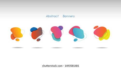 Collection of logo design template for business. Vector illustration.