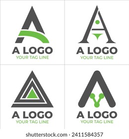 Colección de un logotipo Plantillas vectoriales libres