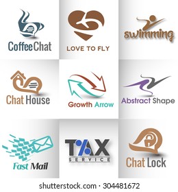 Collection of logo and symbol design.