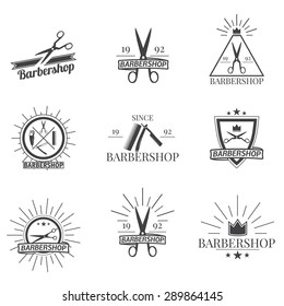 collection logo for your barbershop