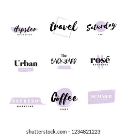 Colección de logotipos y vectores de marca