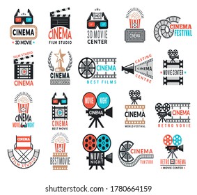 Collection Logos Icons Labels Selection Stock Vector (Royalty Free ...