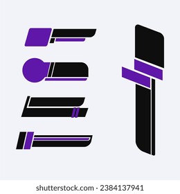 Collection of Lower Third elements suitable for your business