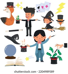 Collection of Magic Objects set
