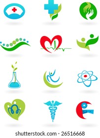 collection of medicine icons - 2