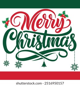 Collection of Merry Christmas hand lettering calligraphy. Merry Christmas text. Merry Christmas Background vector.