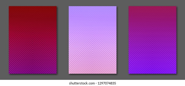 Collection minimal covers design. Cool colorful halftone gradients. Future geometric template.