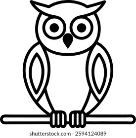 A collection of minimalist owl icons in outline and solid styles. Ideal for wildlife, nature, wisdom, education, and nocturnal themes. Perfect for logos, branding, and vector illustrations.

