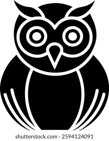 A collection of minimalist owl icons in outline and solid styles. Ideal for wildlife, nature, wisdom, education, and nocturnal themes. Perfect for logos, branding, and vector illustrations.

