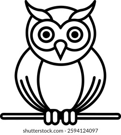 A collection of minimalist owl icons in outline and solid styles. Ideal for wildlife, nature, wisdom, education, and nocturnal themes. Perfect for logos, branding, and vector illustrations.

