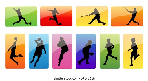 collection of mixed sports