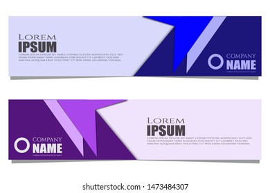 collection of modern abstract banners. Modern design templates for web, landing pages, backgrounds, vector elements.