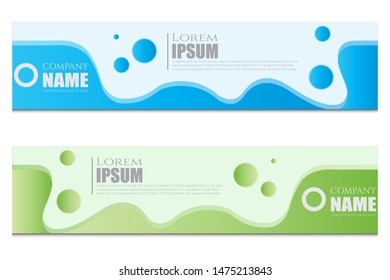 collection of modern abstract banners. Modern design templates for web, landing pages, backgrounds, vector elements