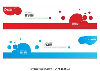 collection of modern abstract banners. Modern design templates for web, landing pages, backgrounds, vector elements