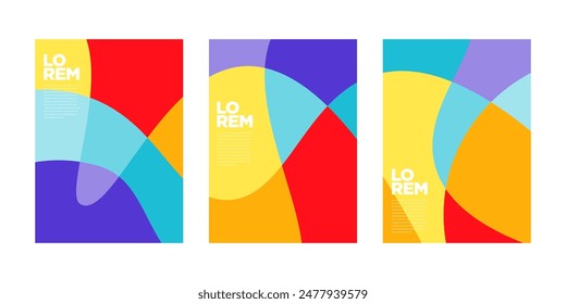 Collection of modern business templates