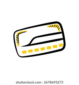 Colección de iconos modernos de tarjetas de pago planas en formato Vector ideal para Elementos de diseño de finanzas y comercio electrónico.
