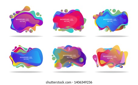 Collection of modern graphic design elements, banners to place logos or sales product descriptions, leaflets or presentations, vector shape designs.