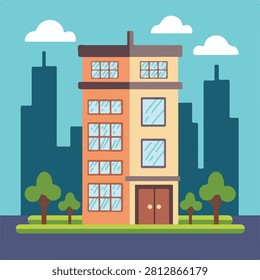 Collection of modern house and building vector illustrations. Premium flat design architecture icons featuring contemporary residential homes, real estate property facades, and modern apartments, perfect for housing projects, property branding, and urban construction concepts.