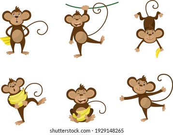 Cartoon Baby Monkeys Hd Stock Images Shutterstock