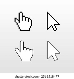 Collection of mouse cursor icons