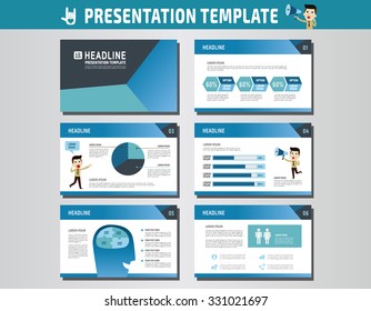 collection of multipurpose presentation template. icons Infographic element. Company advert marketing concept. Abstract blue polygon flyer layout.
Brochure modern style. Flat leaflet illustration.