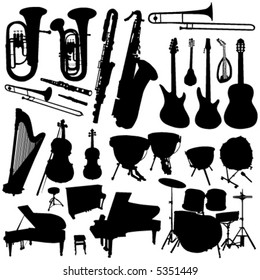 collection of music vector 2