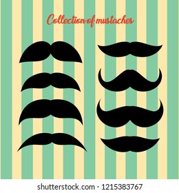 Collection of mustaches