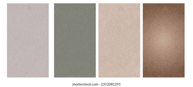 Collection of natural color aesthetic backgrounds
