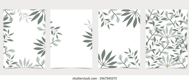 Collection of nature background set with rainbow,sun,moon.Editable vector illustration for website, invitation,postcard and poster