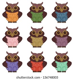 collection of nice owls