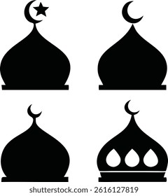 A Collection of Nine Different Styles of Islamic Art Icons