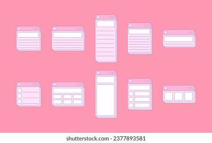 Collection of Note List Window