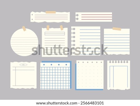 a collection of notebooks including one that has a pencil on it.