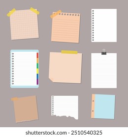 a collection of notebooks with a notepad and a pen on it