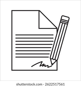 Collection of notes icons. Notebook icon vector. Edit file. Write icon on white background