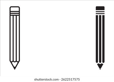 Ícones de coleção de anotações. Vetor de ícone de bloco de notas. Editar arquivo. Ícone Gravar no plano de fundo branco
