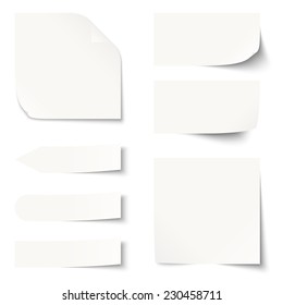 Collection of notes / memos blank